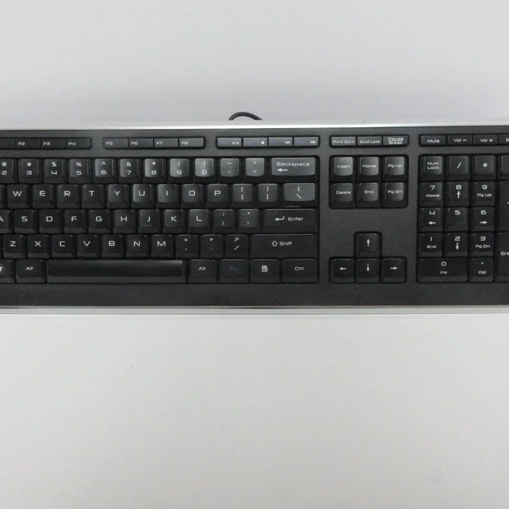 Gateway KB-0817 Wired PS/2 Keyboard Black Full Size Multimedia for Desktop PC
